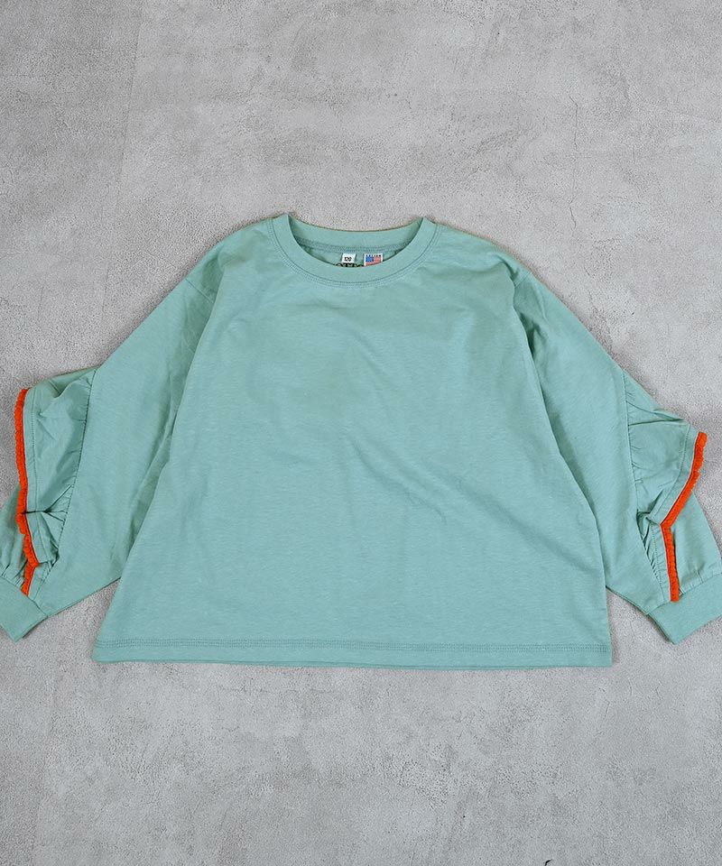 Makiz Kids T-shirt Japanese long-sleeved tee boa fleece snap jacket style 4 colors 