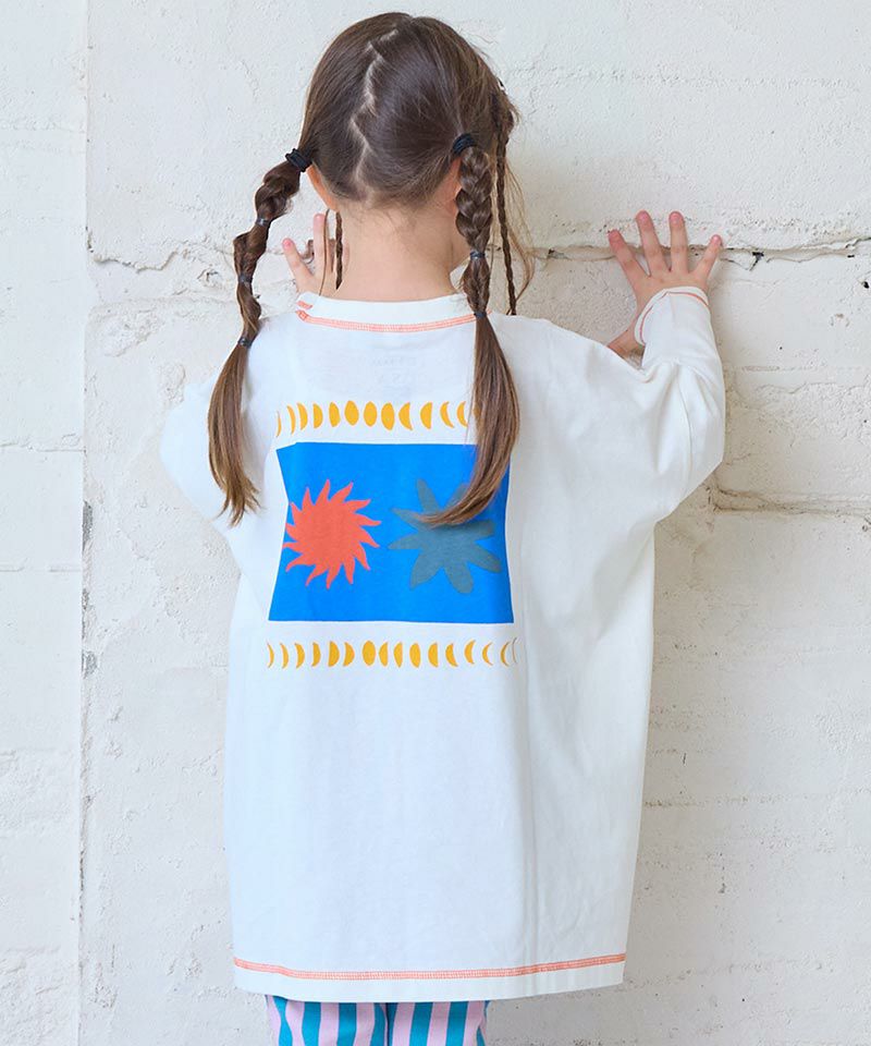 Makiz Kids T-shirt Japanese long-sleeved tee boa fleece snap jacket style 4 colors 