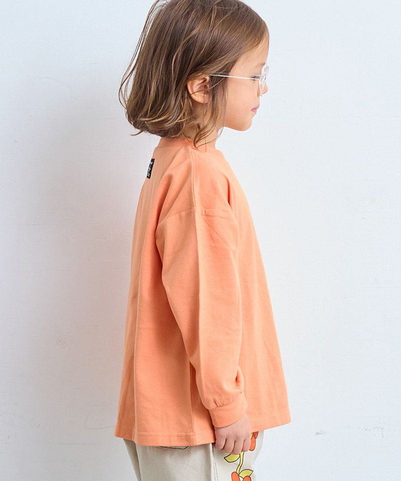 Makiz Kids T-shirt Japanese long-sleeved tee boa fleece snap jacket style 4 colors 