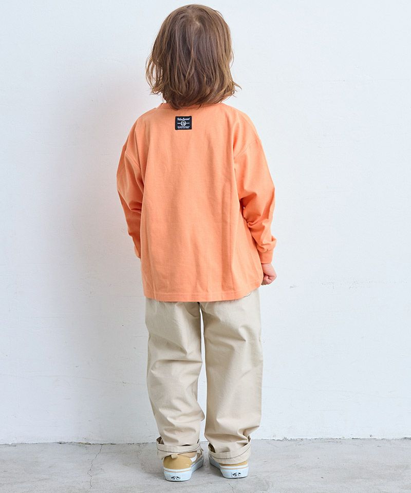Makiz Kids T-shirt Japanese long-sleeved tee boa fleece snap jacket style 4 colors 