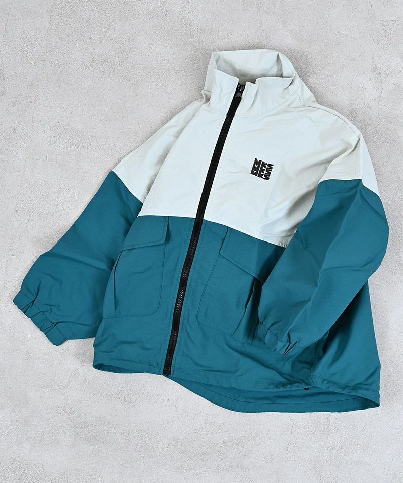 Makiz Kids T-shirt Japanese long-sleeved tee boa fleece snap jacket style 4 colors 