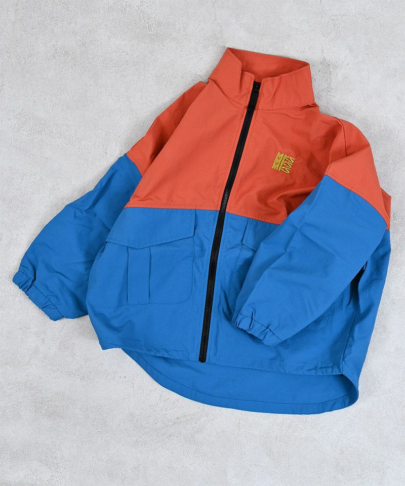 Makiz Kids T-shirt Japanese long-sleeved tee boa fleece snap jacket style 4 colors 