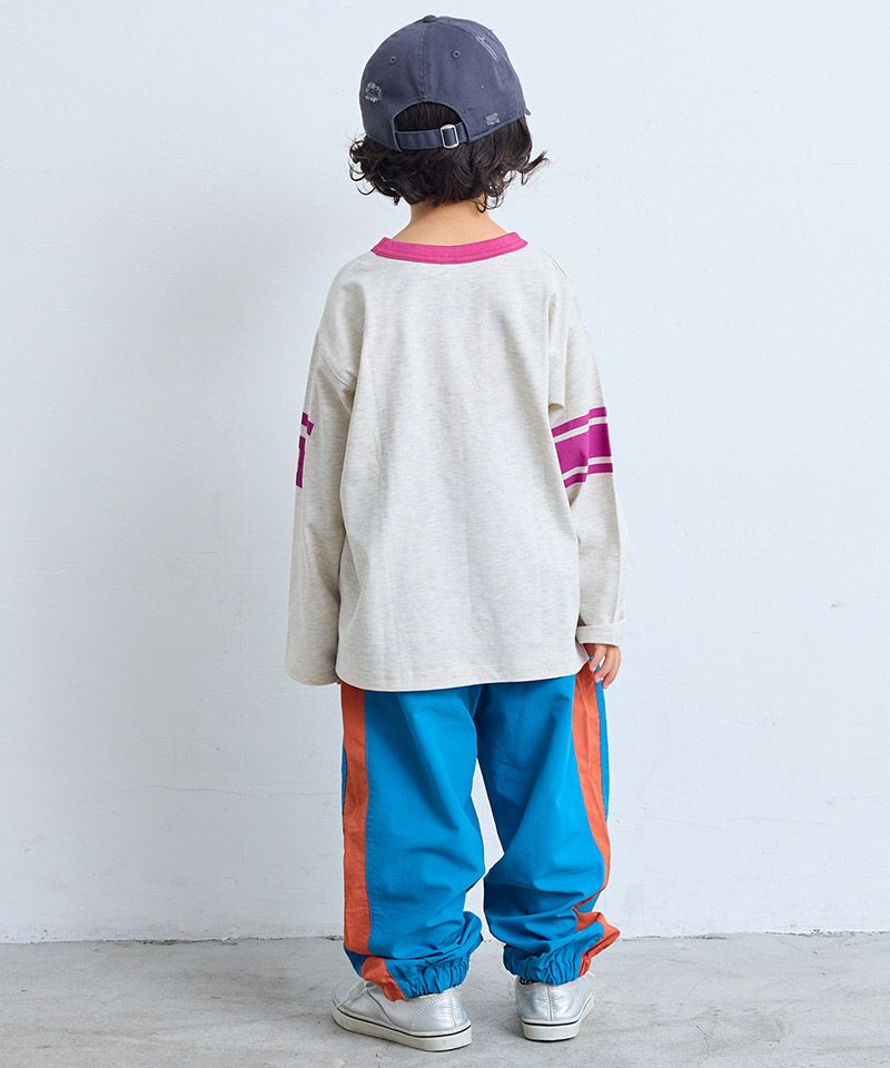 Makiz Kids T-shirt Japanese long-sleeved tee boa fleece snap jacket style 4 colors 
