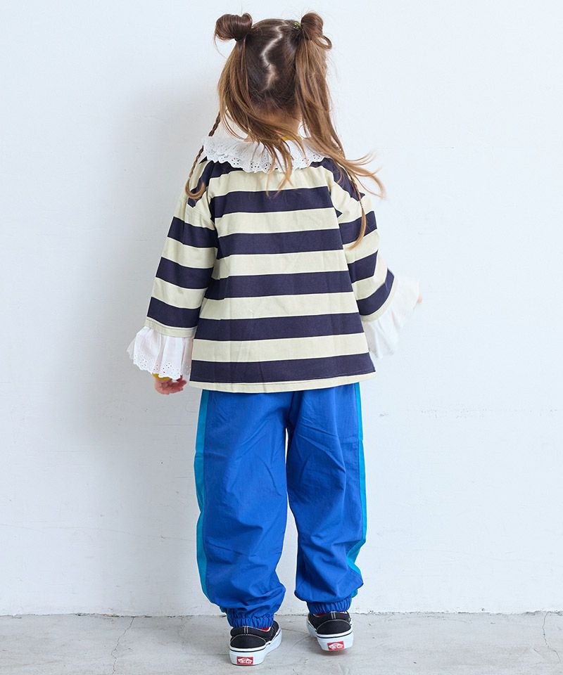 Makiz Kids T-shirt Japanese long-sleeved tee boa fleece snap jacket style 4 colors 