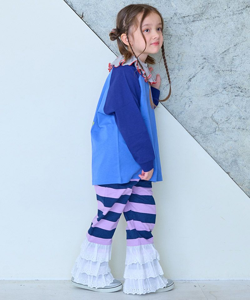 Makiz Kids T-shirt Japanese long-sleeved tee boa fleece snap jacket style 4 colors 