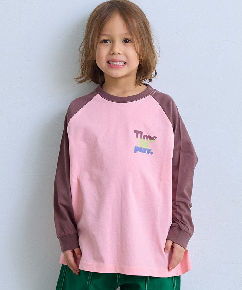 Makiz Kids T-shirt Japanese long-sleeved tee boa fleece snap jacket style 4 colors 
