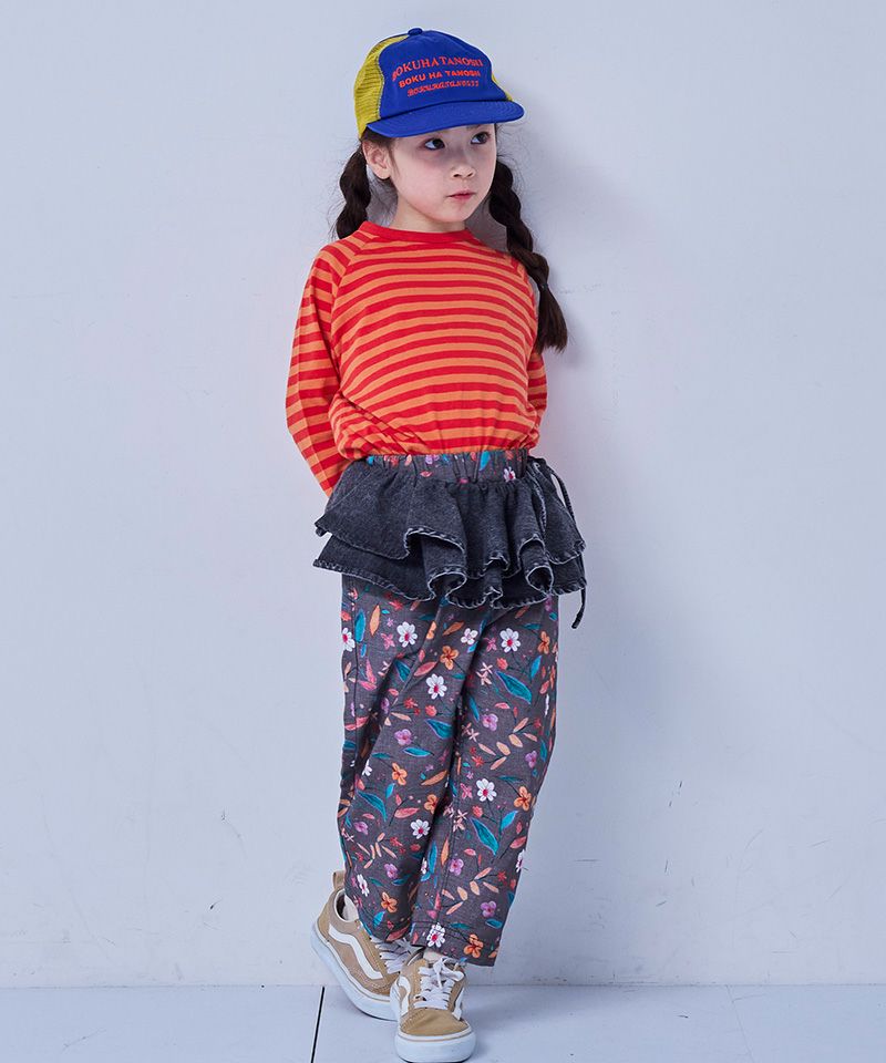 Makiz Kids T-shirt Japanese long-sleeved tee boa fleece snap jacket style 4 colors 