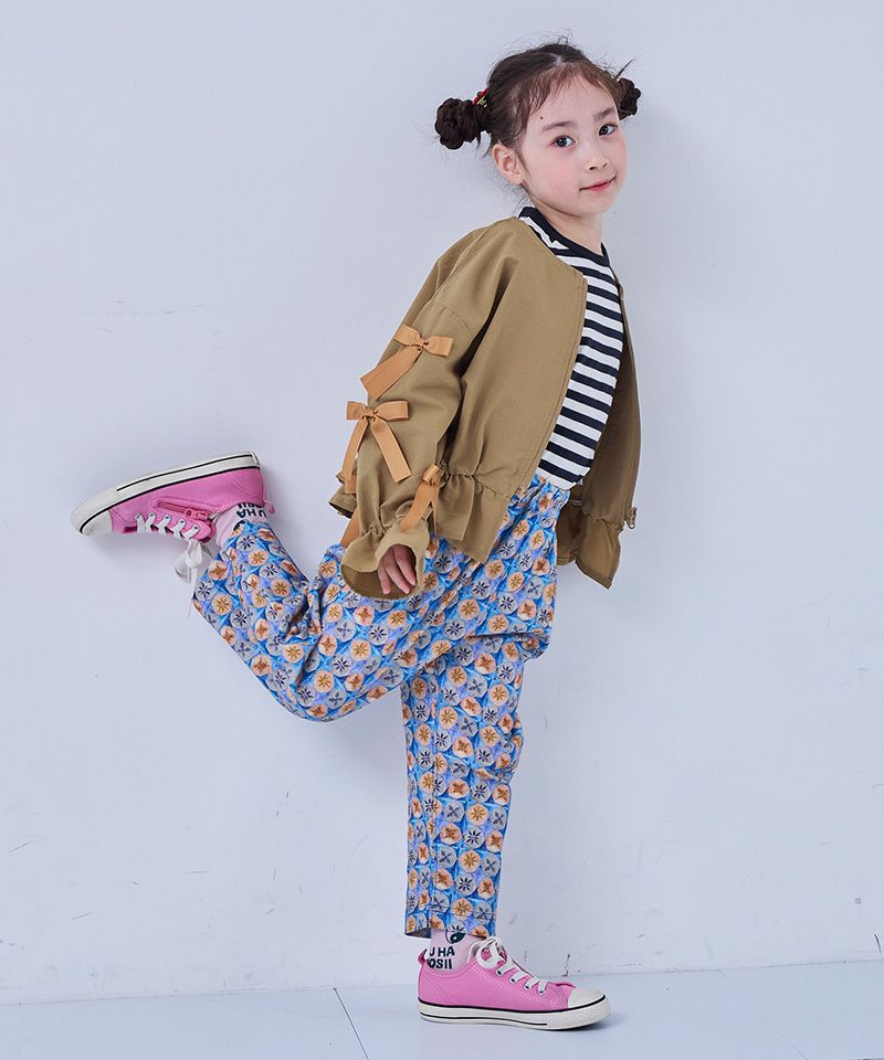 Makiz Kids T-shirt Japanese long-sleeved tee boa fleece snap jacket style 4 colors 