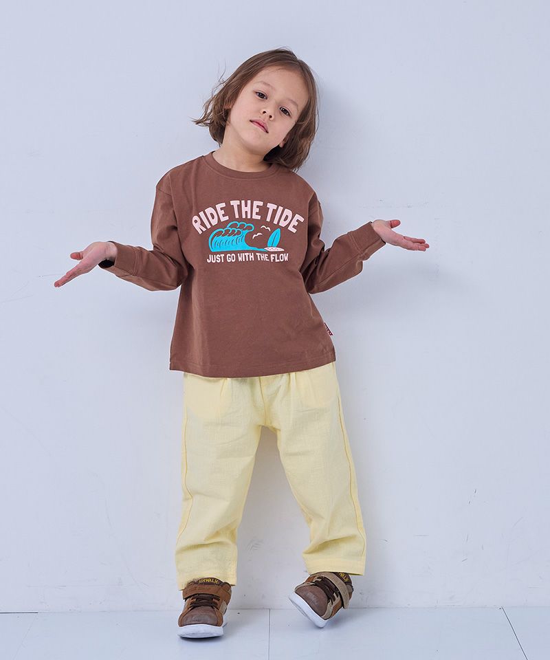 Makiz Kids T-shirt Japanese long-sleeved tee boa fleece snap jacket style 4 colors 