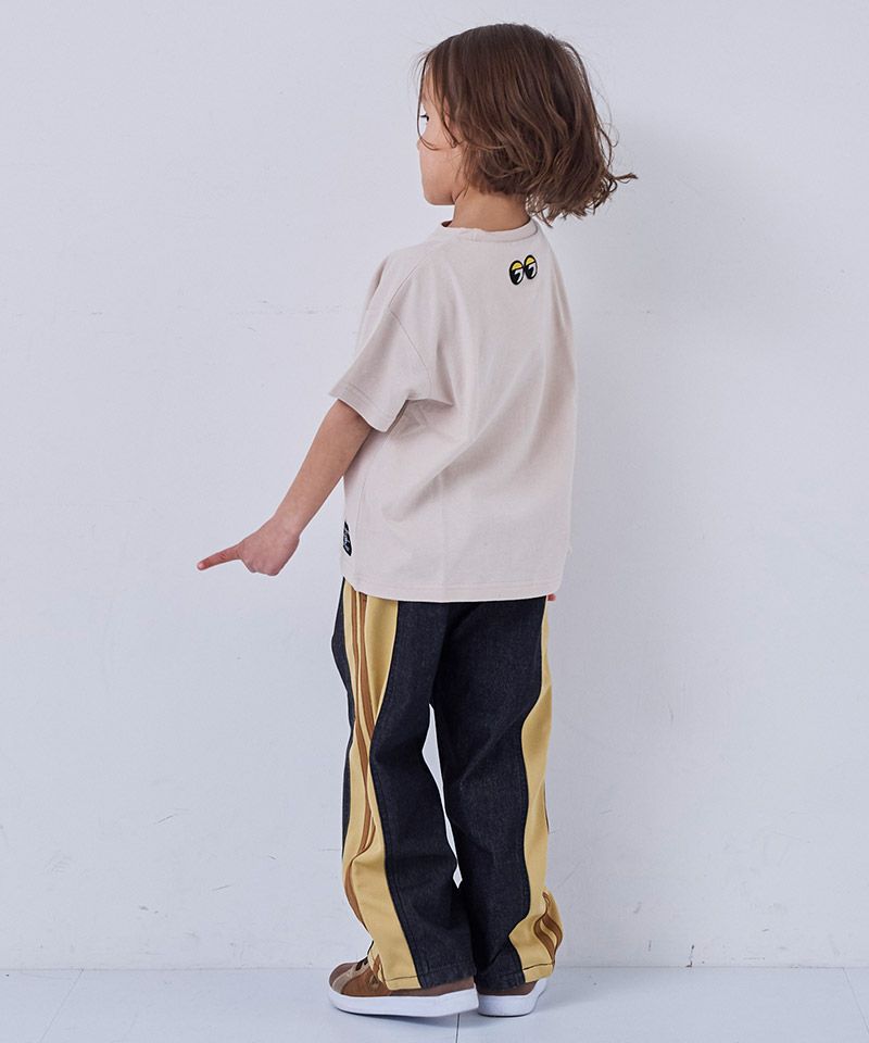 Makiz Kids T-shirt Japanese long-sleeved tee boa fleece snap jacket style 4 colors 