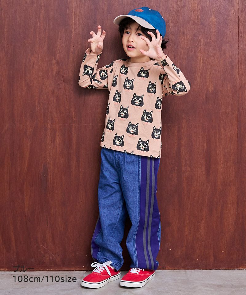 Makiz Kids T-shirt Japanese long-sleeved tee boa fleece snap jacket style 4 colors 