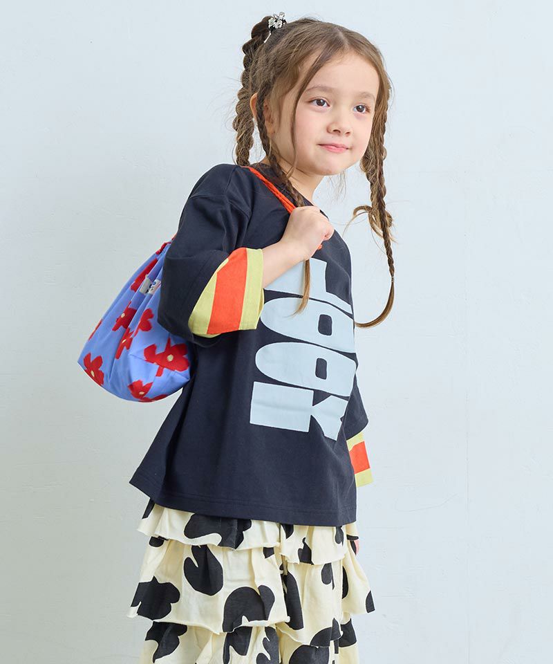 마키즈 키즈 티셔츠 일본 9부길이 레이어드 쓰리 브론티 3컬러