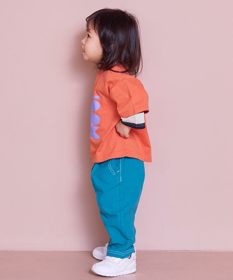 마키즈 키즈 티셔츠 일본 9부길이 레이어드 쓰리 브론티 3컬러