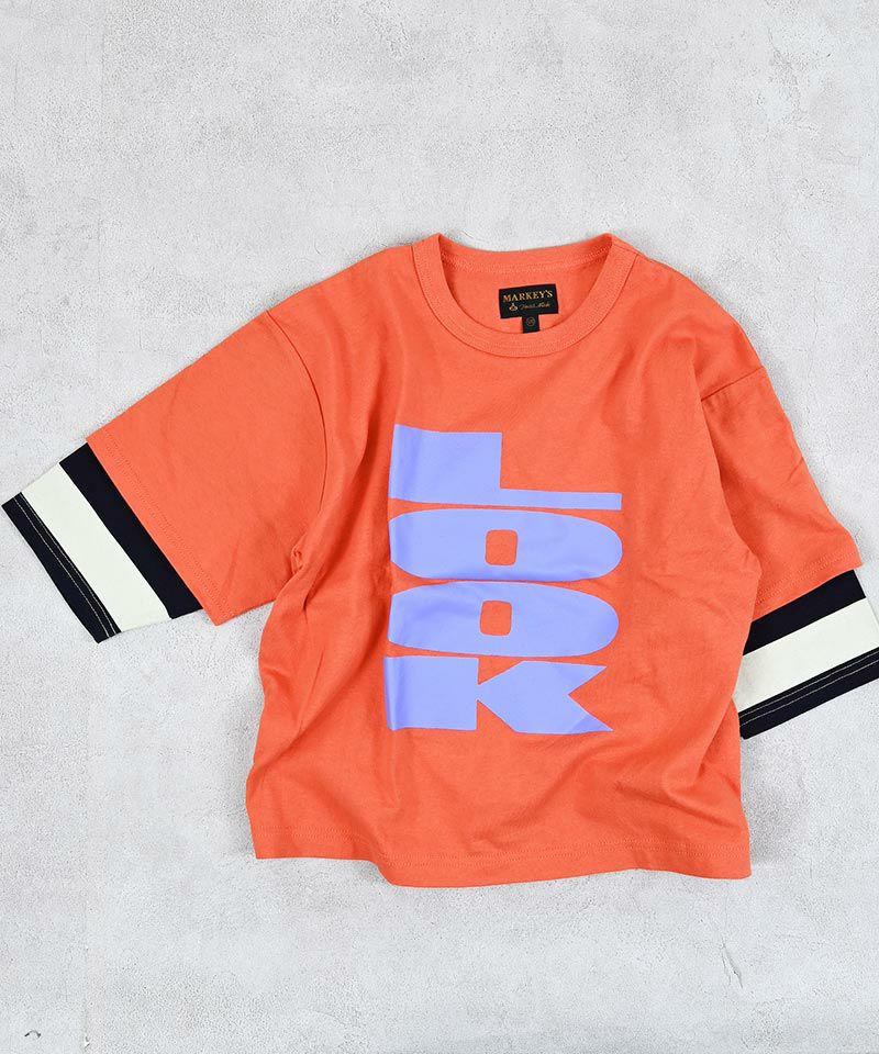 마키즈 키즈 티셔츠 일본 9부길이 레이어드 쓰리 브론티 3컬러