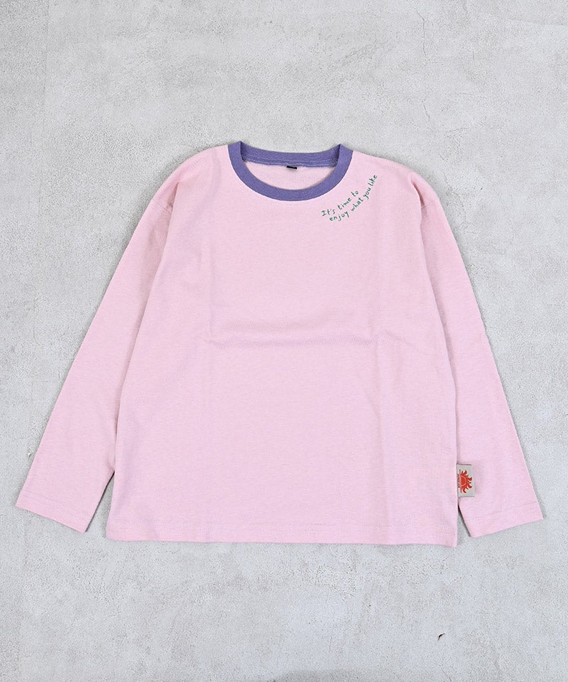 마키즈 키즈 티셔츠 일본 MARKEY'S 긴팔티 배색 디자인 8컬러