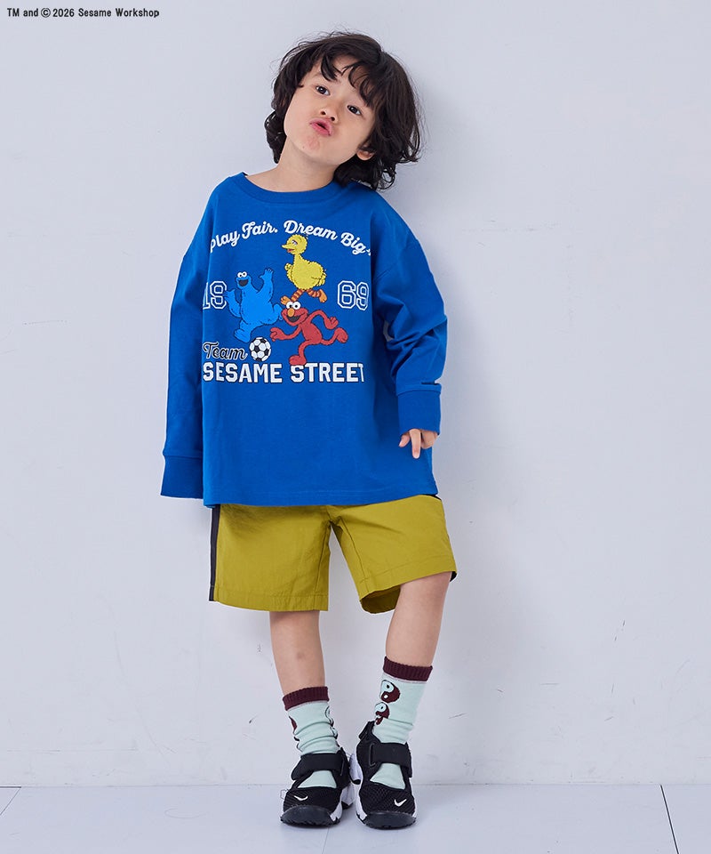 마키즈 키즈 티셔츠 일본 MARKEY'S 긴팔티 세세미 스트리트 3컬러