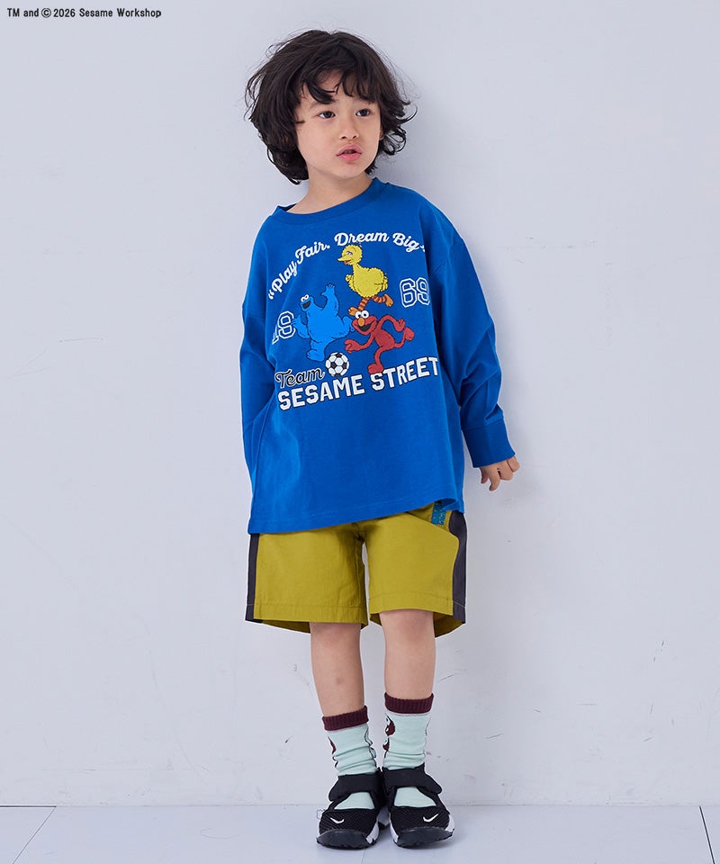마키즈 키즈 티셔츠 일본 MARKEY'S 긴팔티 세세미 스트리트 3컬러