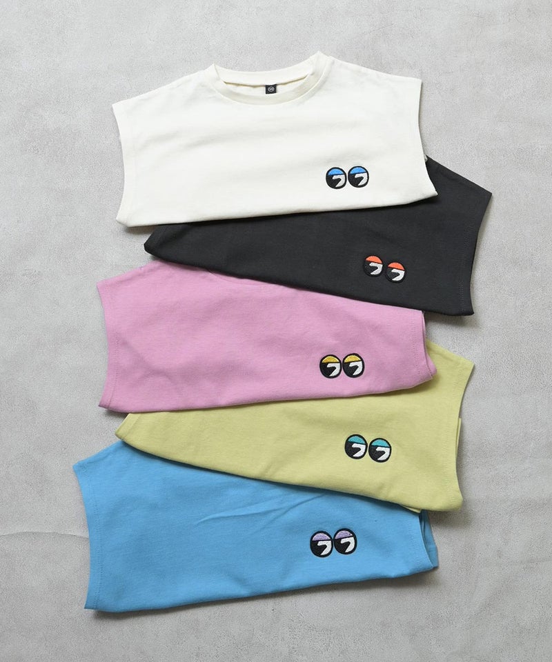 마키즈 키즈 티셔츠 일본 MARKEY'S 반팔티 유기농 코튼 탱크탑 5컬러