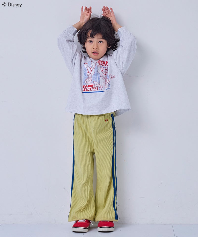 마키즈 키즈 티셔츠 일본 MARKEY'S 긴팔티 주토피아 캐릭터 프린트 5컬러