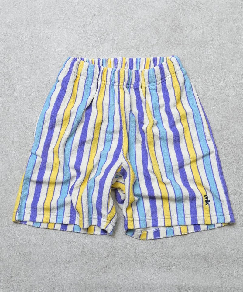 마키즈 키즈 바지 일본 MARKEY'S 반바지 더미 멀티 스트라이프 3컬러