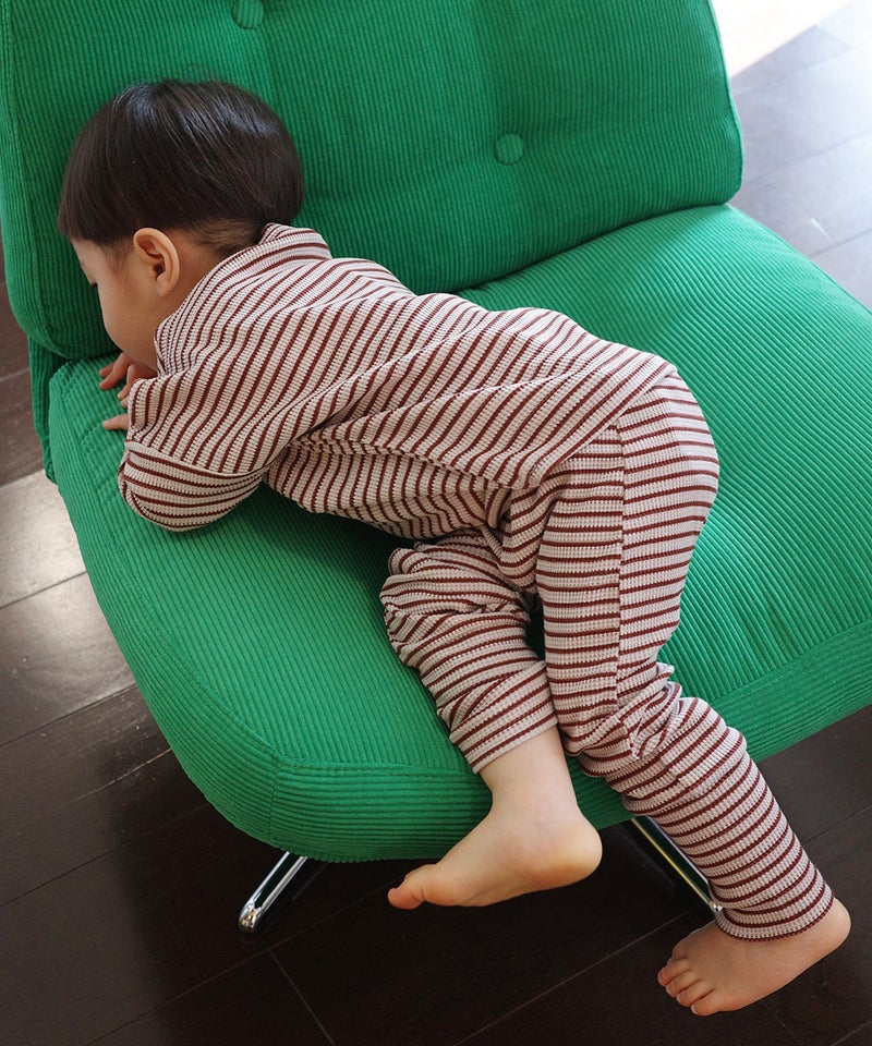 마키즈 베이비 바지 일본 MARKEY'S 아기 와플 스트라이프 팬츠 3컬러