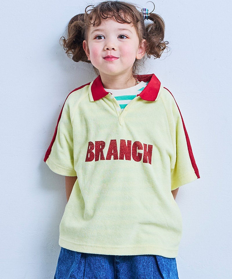 마키즈 키즈 티셔츠 일본 MARKEY'S 반팔티 더미 라인 폴로 슬리브 3컬러