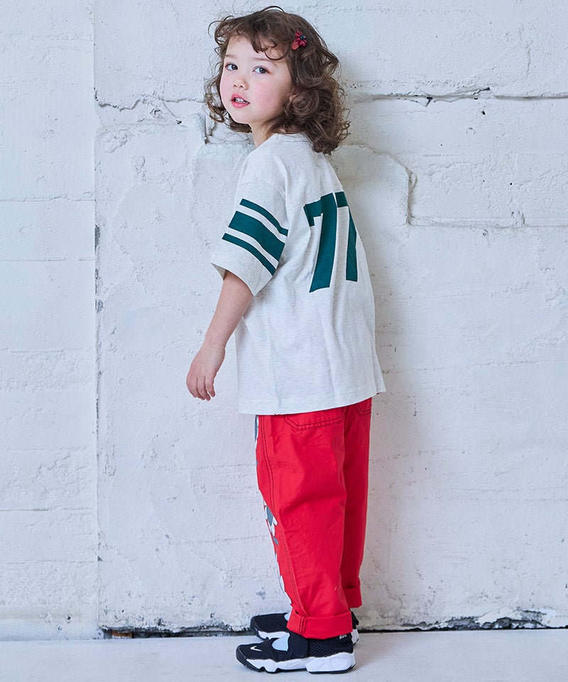 마키즈 키즈 티셔츠 일본 MARKEY'S 반팔티 챔피온 로고 풋볼티 3컬러