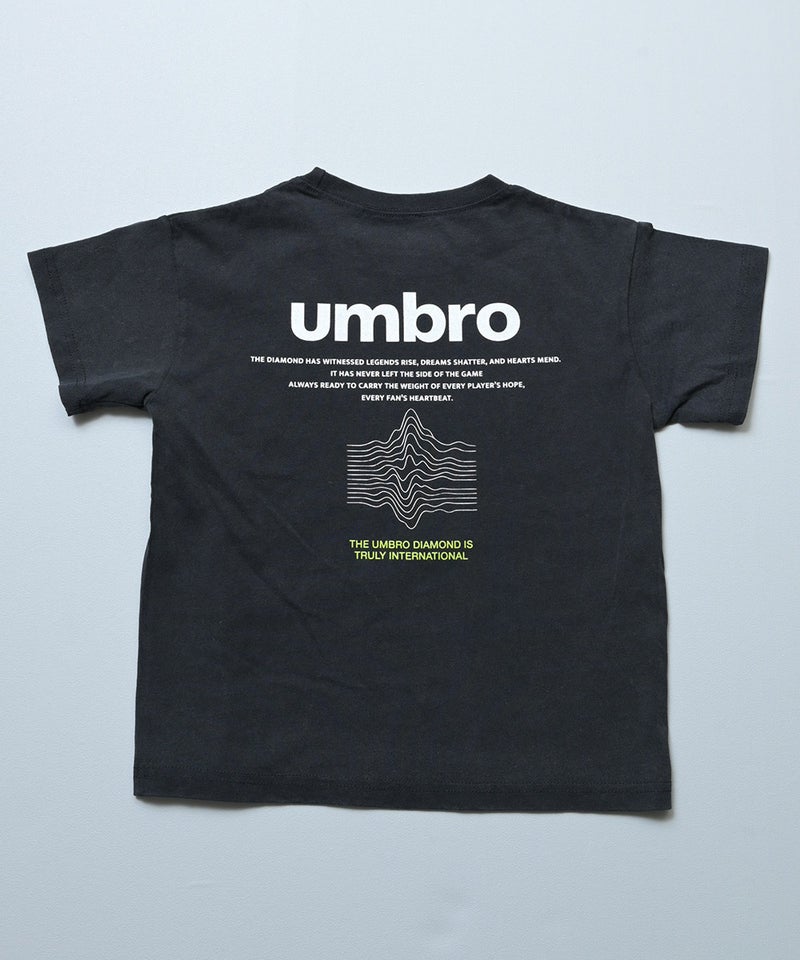 마키즈 키즈 티셔츠 일본 MARKEY'S 반팔티 UMBRO 로고 프린트 100-120cm 2컬러
