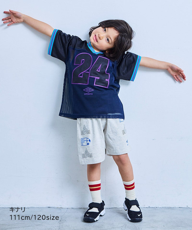 마키즈 키즈 바지 일본 MARKEY'S 반바지 UMBRO 100-120cm 2컬러