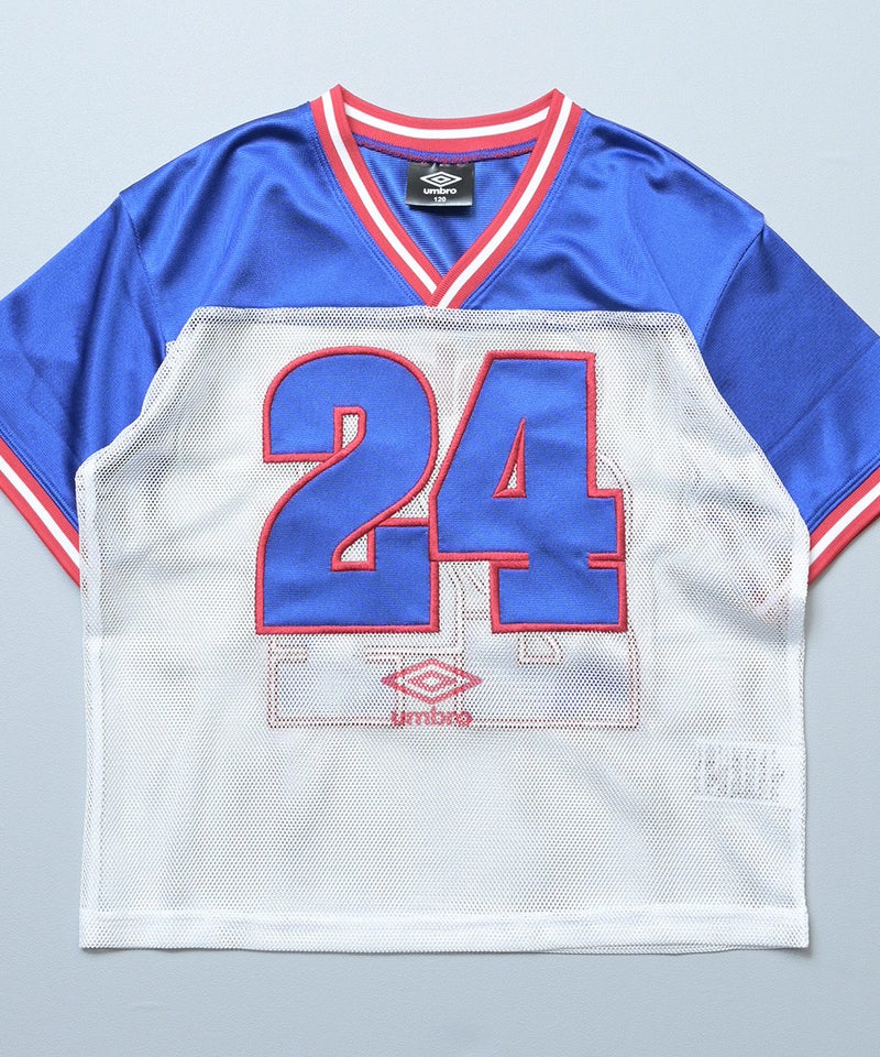 마키즈 키즈 티셔츠 일본 MARKEY'S 반팔티 UMBRO 풋볼 셔츠 100-120cm 3컬러