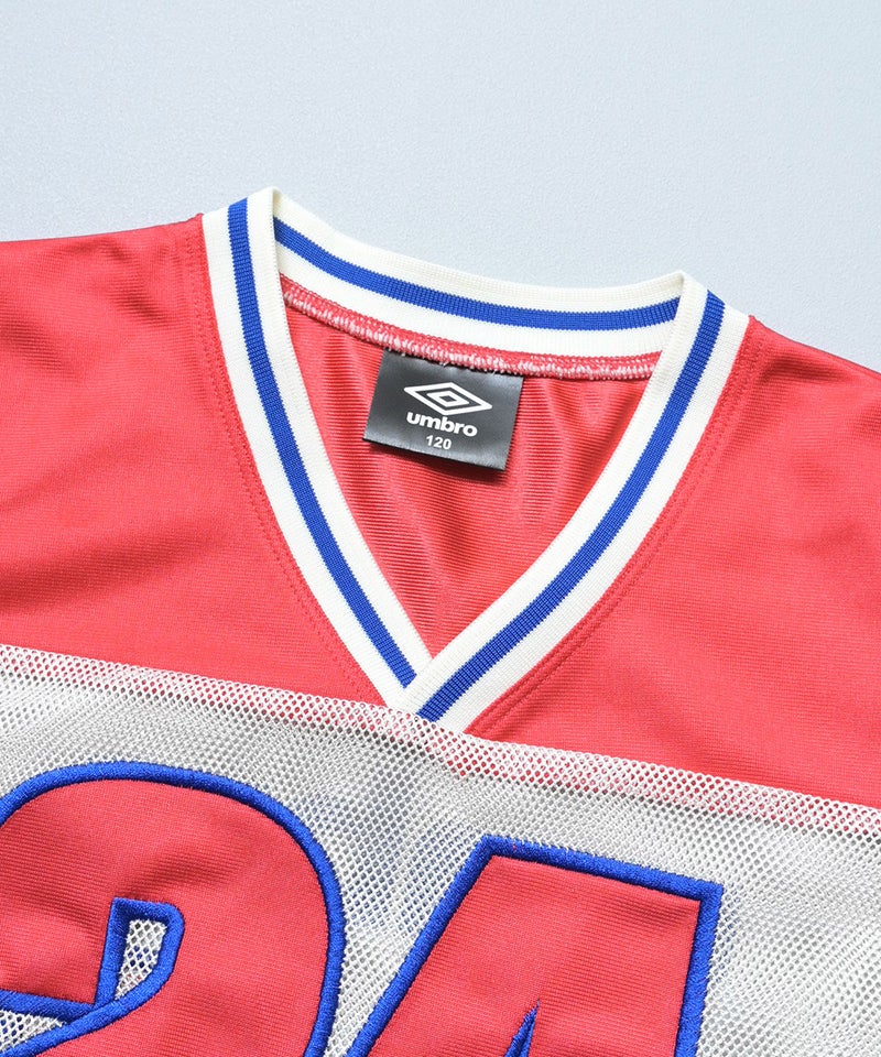 마키즈 키즈 티셔츠 일본 MARKEY'S 반팔티 UMBRO 풋볼 셔츠 100-120cm 3컬러