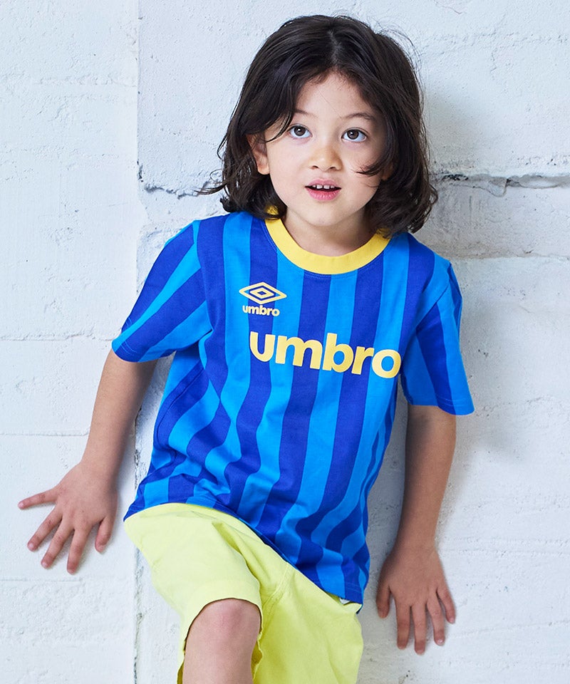 마키즈 키즈 티셔츠 일본 MARKEY'S 반팔티 UMBRO 80-120cm 2컬러