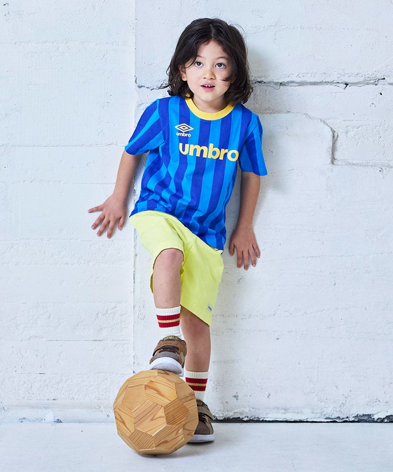 마키즈 키즈 티셔츠 일본 MARKEY'S 반팔티 UMBRO 80-120cm 2컬러