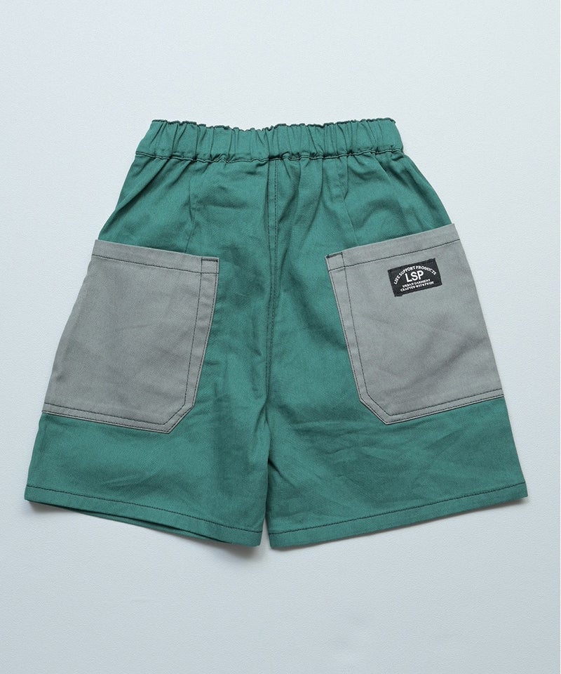 마키즈 키즈 바지 일본 MARKEY'S 반바지 배색 포켓 디자인 10컬러