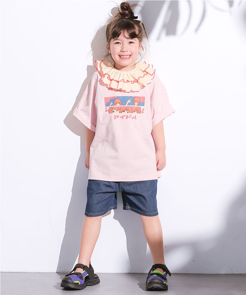 마키즈 키즈 바지 일본 MARKEY'S 반바지 배색 포켓 디자인 10컬러