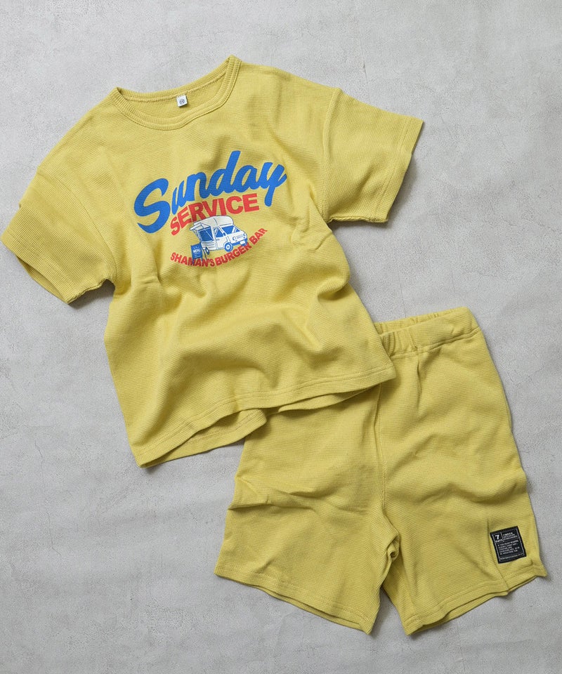 마키즈 키즈 셋업 일본 MARKEY'S 반팔티 반바지 위클리 썸머 프린트 7컬러