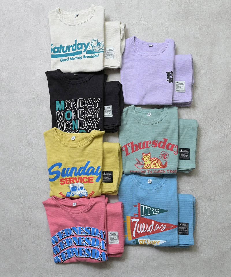 마키즈 키즈 셋업 일본 MARKEY'S 반팔티 반바지 위클리 썸머 프린트 7컬러