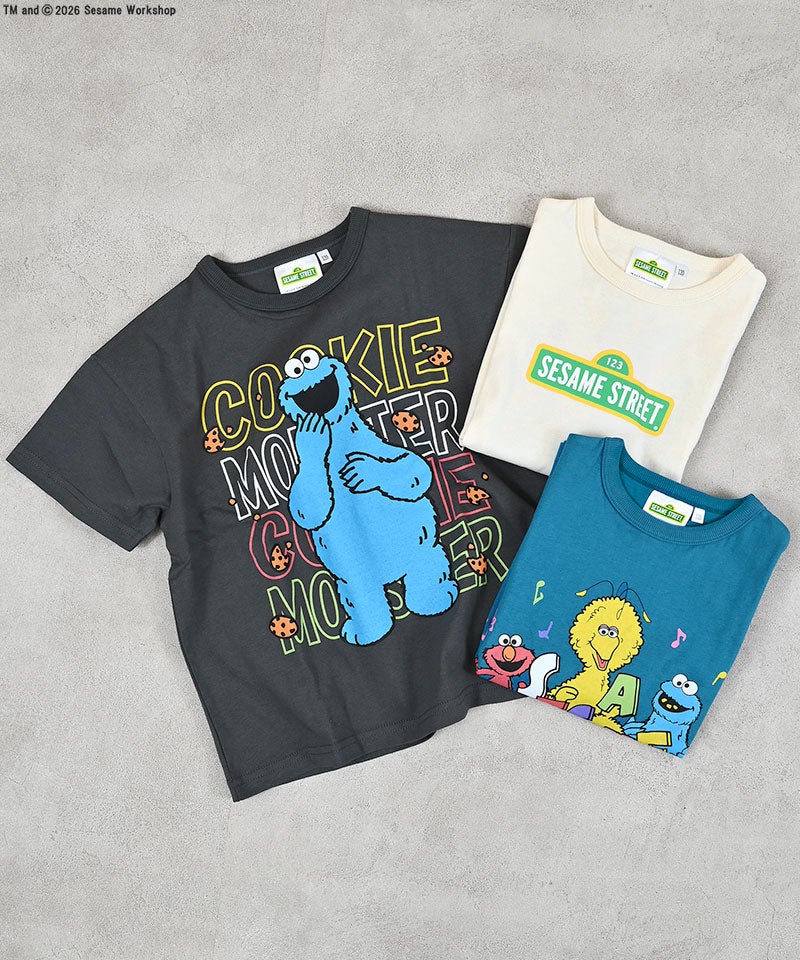 마키즈 키즈 티셔츠 일본 MARKEY'S 반팔티 씨세임 스트리트 프린트 3컬러