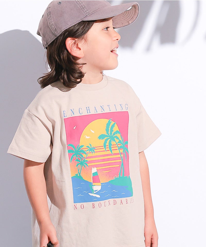 마키즈 키즈 티셔츠 일본 MARKEY'S 반팔티 썸머 서핑 프린트 10컬러