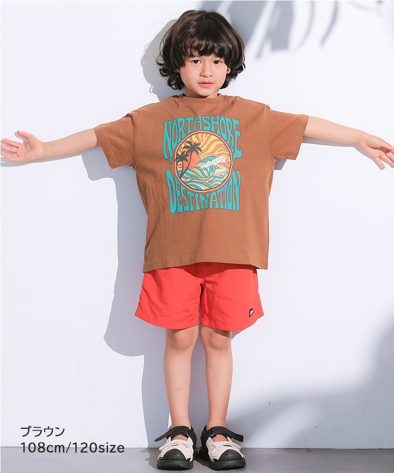 마키즈 키즈 티셔츠 일본 MARKEY'S 반팔티 썸머 서핑 프린트 10컬러