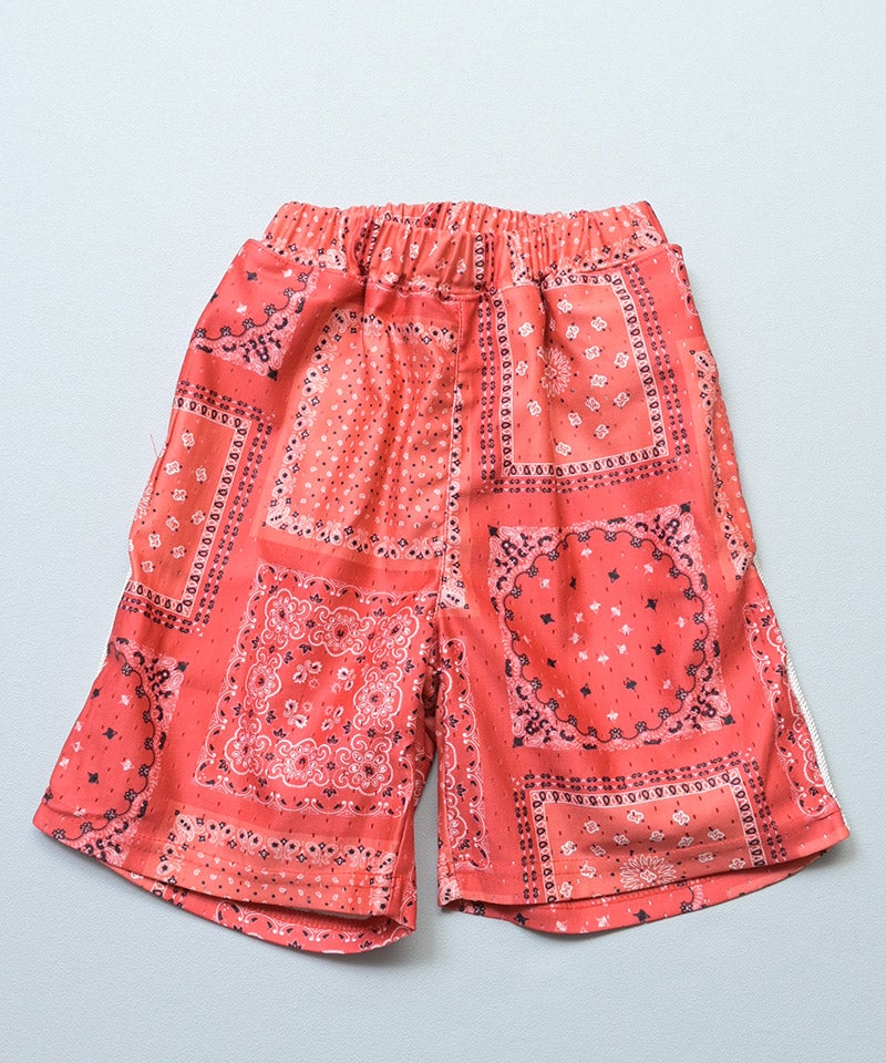 마키즈 키즈 바지 일본 MARKEY'S 반바지 페이즐리 메쉬 2컬러