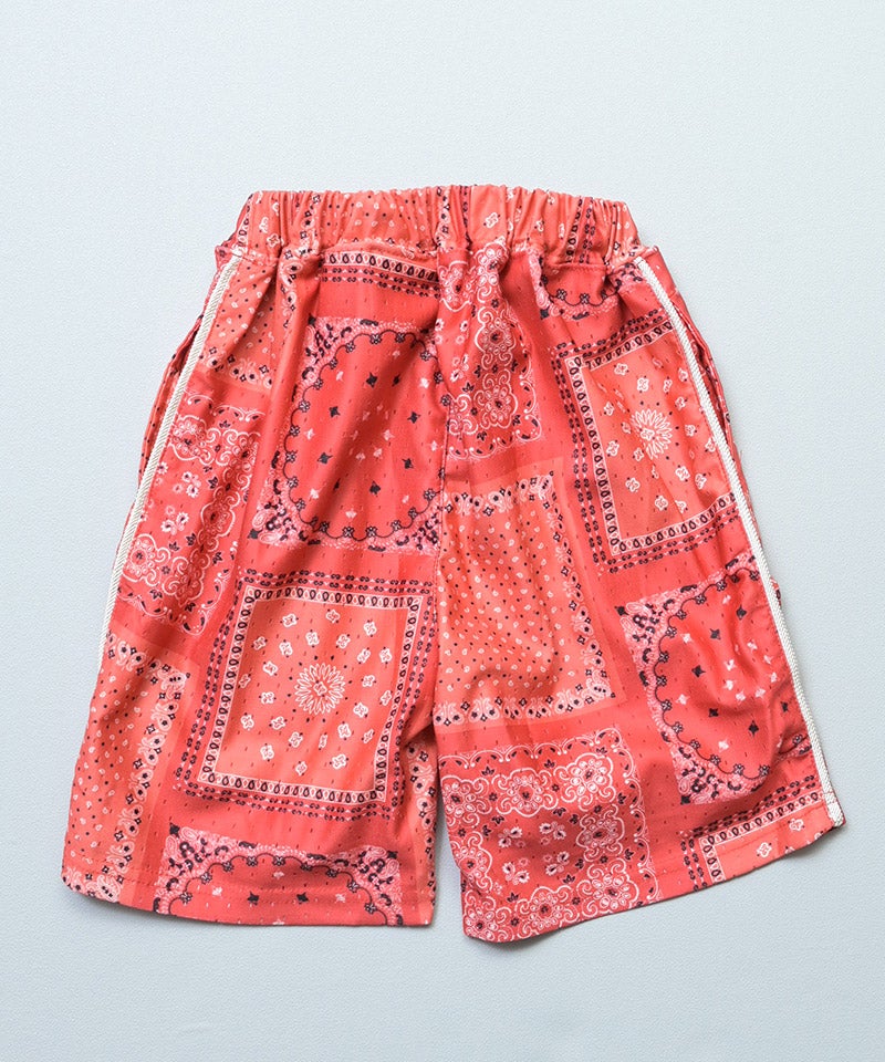 마키즈 키즈 바지 일본 MARKEY'S 반바지 페이즐리 메쉬 2컬러