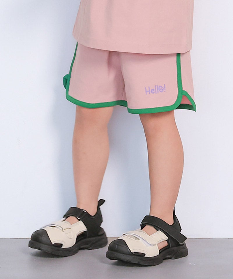 마키즈 바지 일본 MARKEY'S 반바지 사이드 라인 투톤 파이핑 3컬러