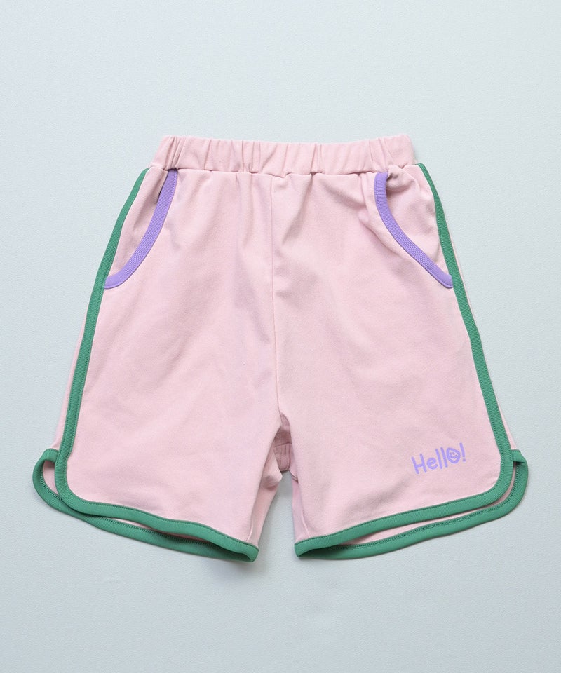 마키즈 바지 일본 MARKEY'S 반바지 사이드 라인 투톤 파이핑 3컬러
