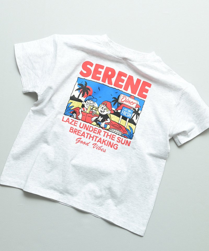 마키즈 티셔츠 일본 MARKEY'S 반팔티 레트로 모티브 프린트 10컬러