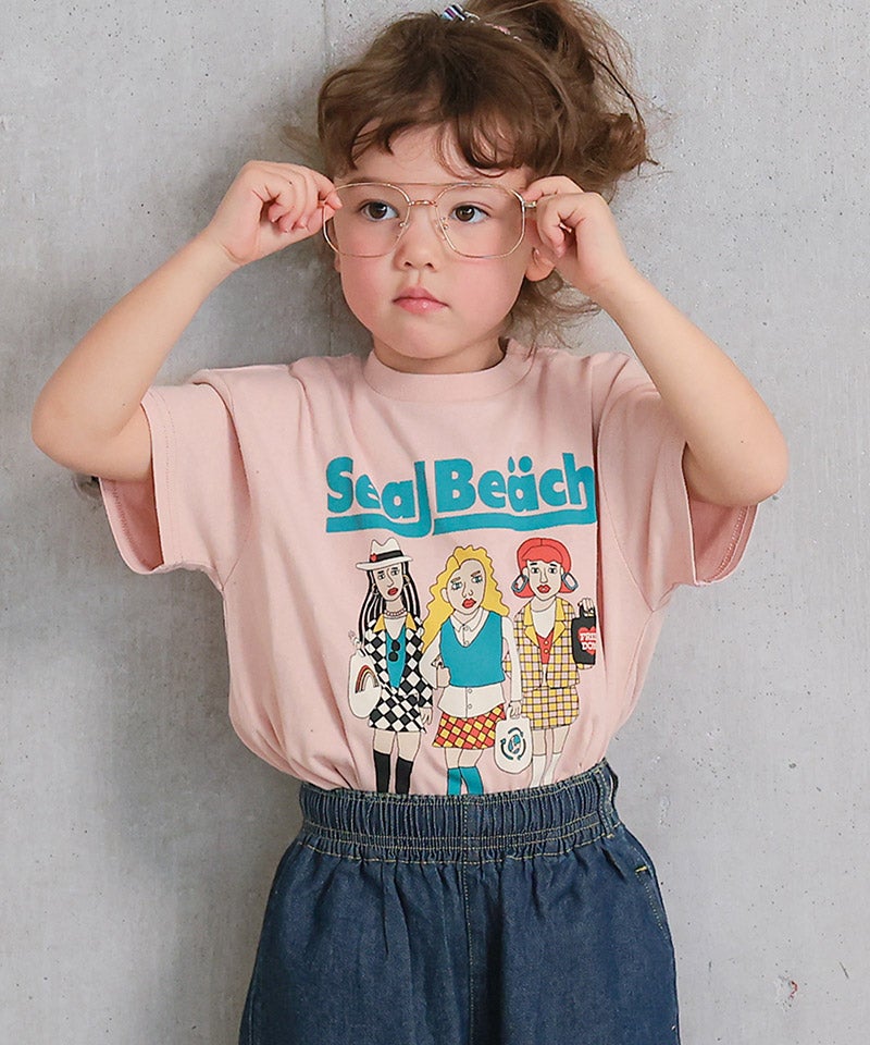 마키즈 티셔츠 일본 MARKEY'S 반팔티 레트로 모티브 프린트 10컬러