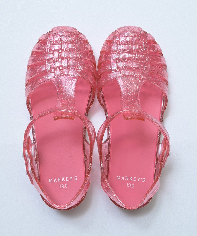 마키즈 신발 일본 MARKEY'S 클리어 라메 샌들 4컬러