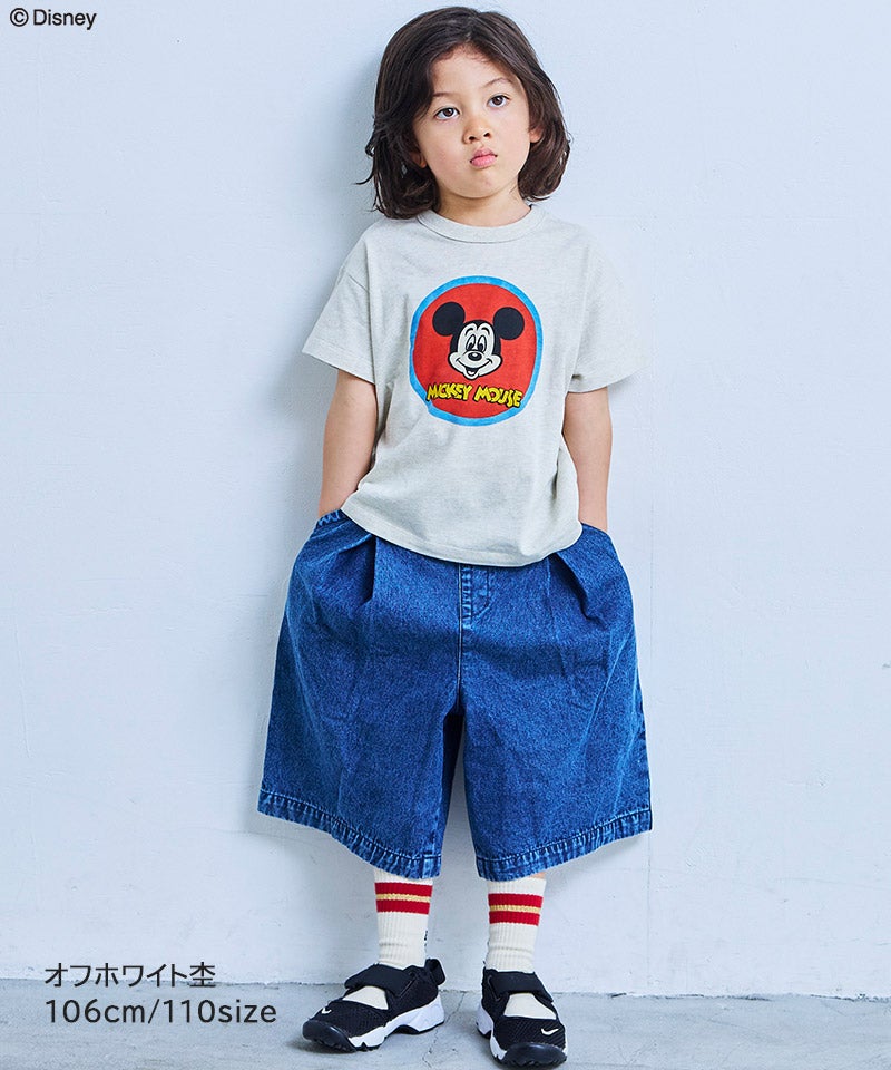 마키즈 티셔츠 일본 MARKEY'S 디즈니 미키마우스 프린트 반팔티 4컬러