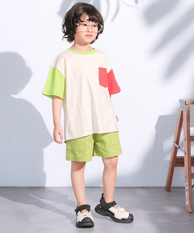 마키즈 바지 일본 MARKEY'S 립 스톱 빅 플랩 포켓 반바지 4컬러