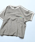 마키즈 티셔츠 일본 MARKEY'S 더미 라인 슬리브 반팔티 3컬러